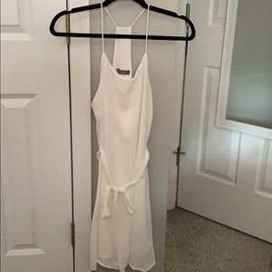 White flowy dress